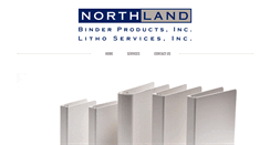 Desktop Screenshot of northlandbinder.com